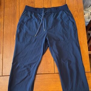lululemon athletica Men's Navy Drawstring Joggers